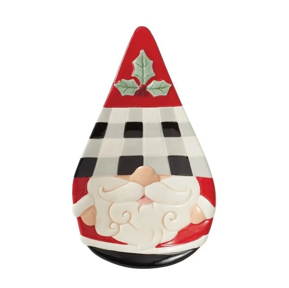Jim Shore Heartwood Creek Highland Glen - Santa Gnome Spoonrest