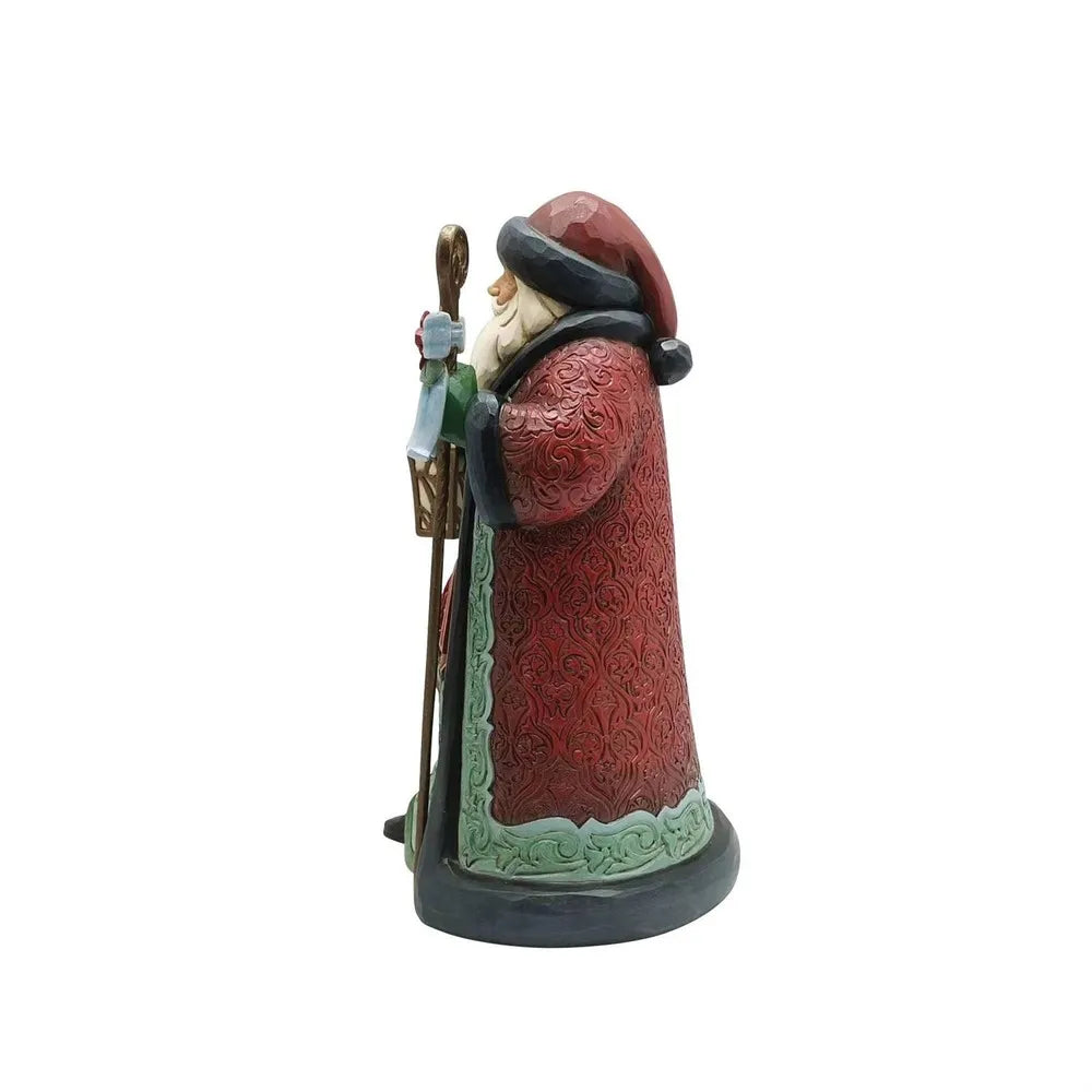 Jim Shore Heartwood Creek Holiday Manor - Santa with Cane