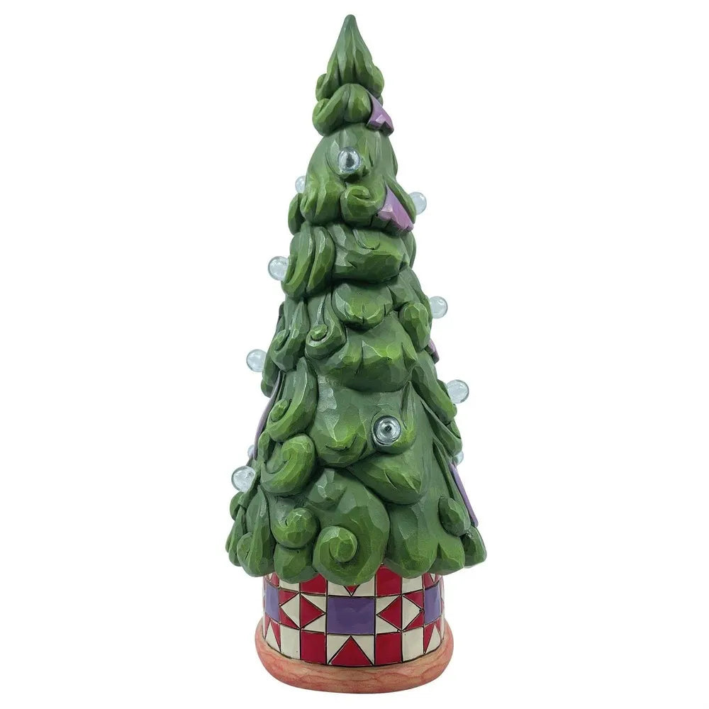 Jim Shore Heartwood Creek - Tree Star Pattern Base