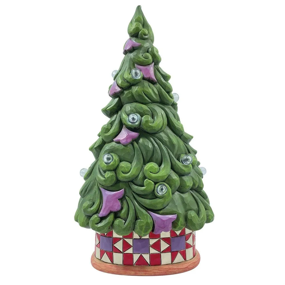 Jim Shore Heartwood Creek - Tree Star Pattern Base