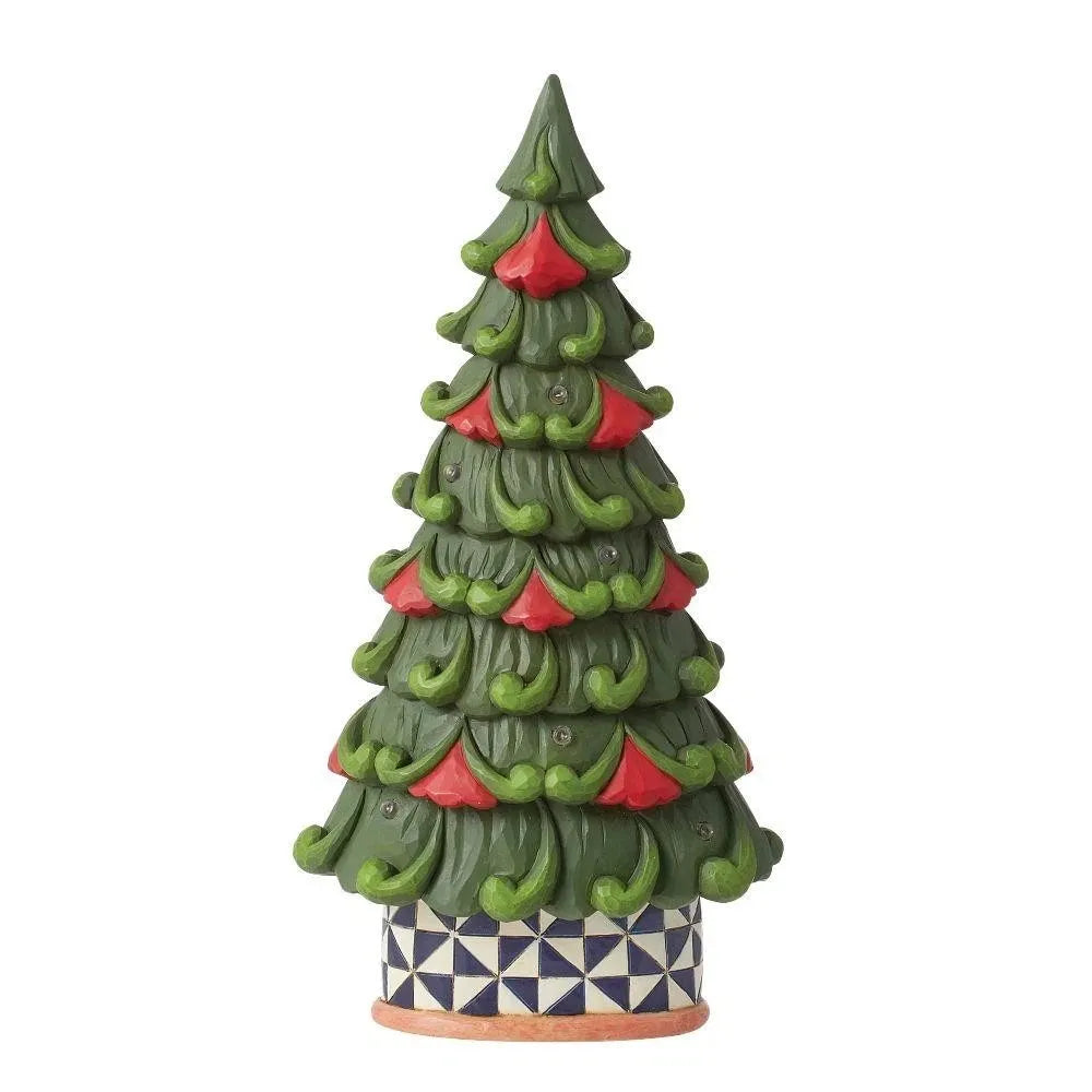 Jim Shore Heartwood Creek - Tree Windmill Pattern Base