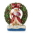 Jim Shore Heartwood Creek - Santa in Light Up Wreath