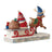 Jim Shore Heartwood Creek Gnomes - Reindeer Pulling Sled