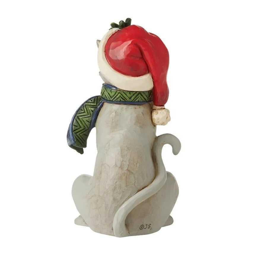 Jim Shore Heartwood Creek - Mini Christmas Cat