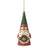 Jim Shore Heartwood Creek Gnomes - Holding Wreath Hanging Ornament