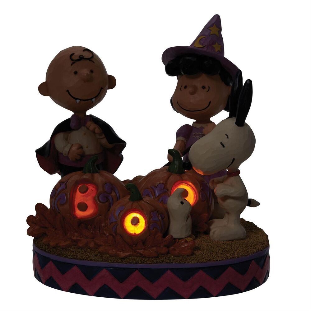 Peanuts by Jim Shore - Halloween Gang Light Up Figurine
