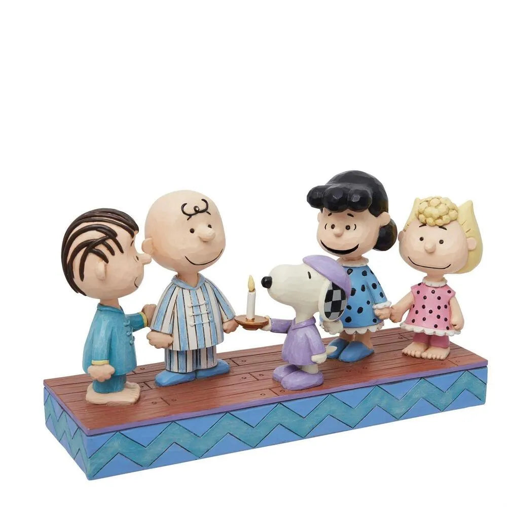 Peanuts by Jim Shore - The Gang in Christmas PJ's