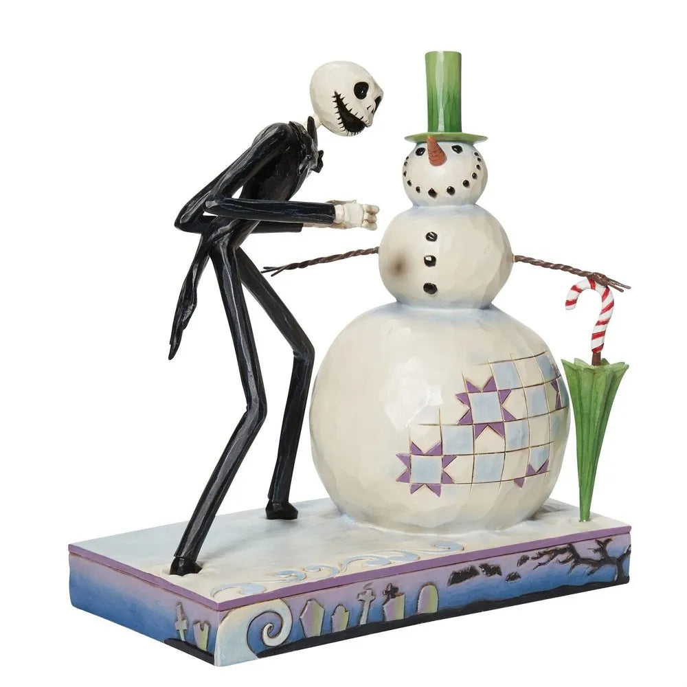 Jim Shore Disney Traditions - The Nightmare Before Christmas - A Snowy Discovery
