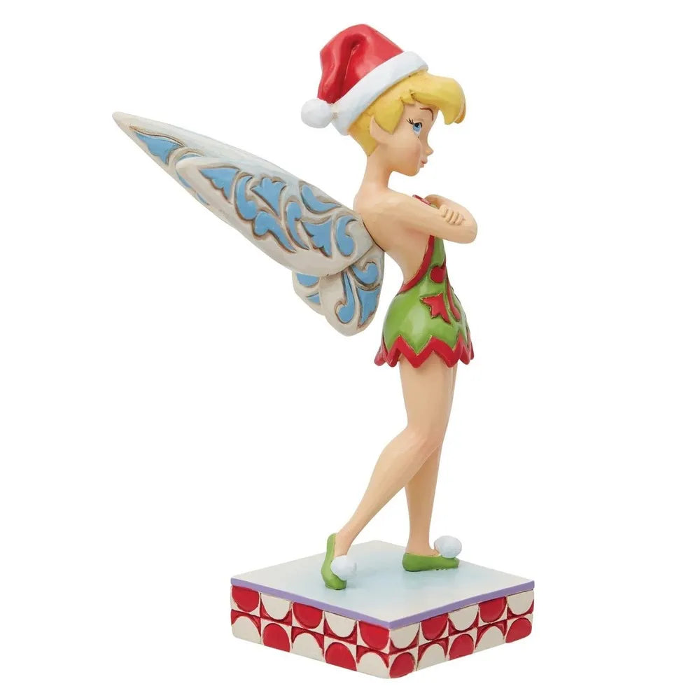 Jim Shore Disney Traditions - Tinkerbell Christmas - Cheeky Christmas Pixie