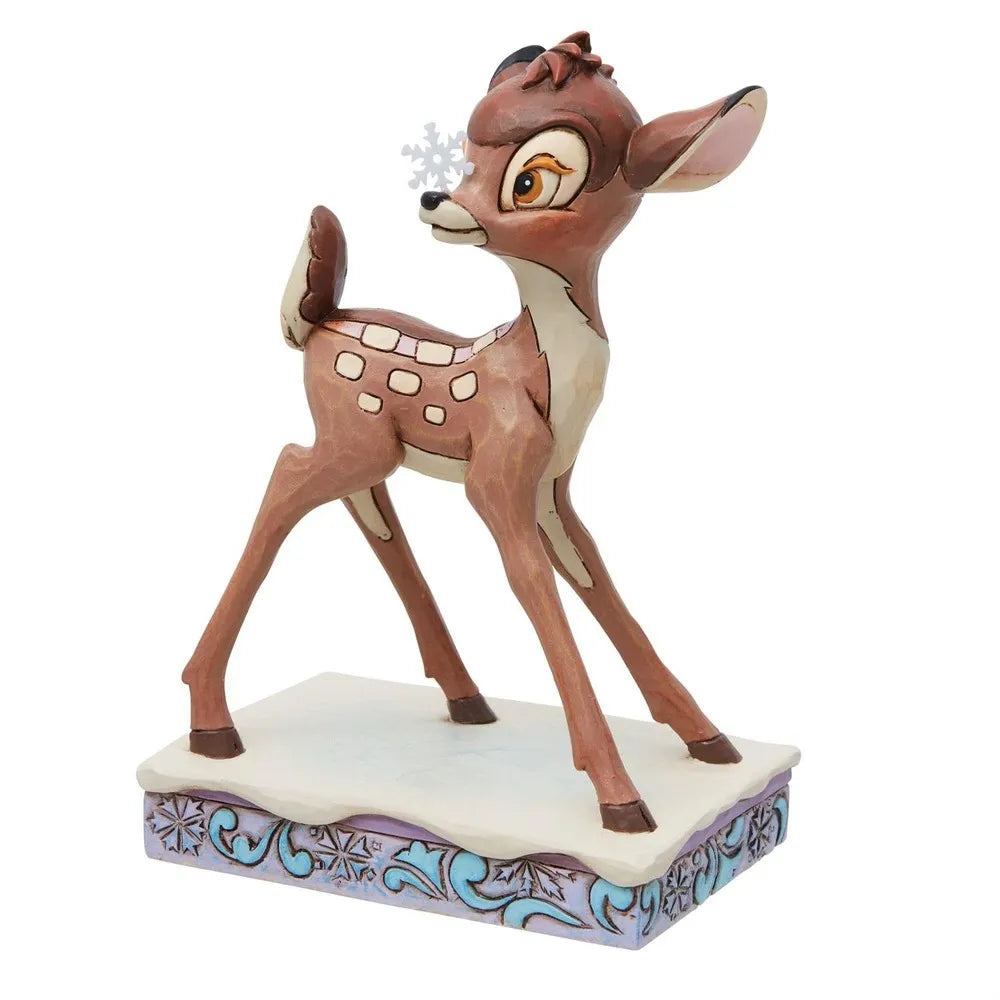 Jim Shore Disney Traditions - Bambi Christmas - Frosted Fawn