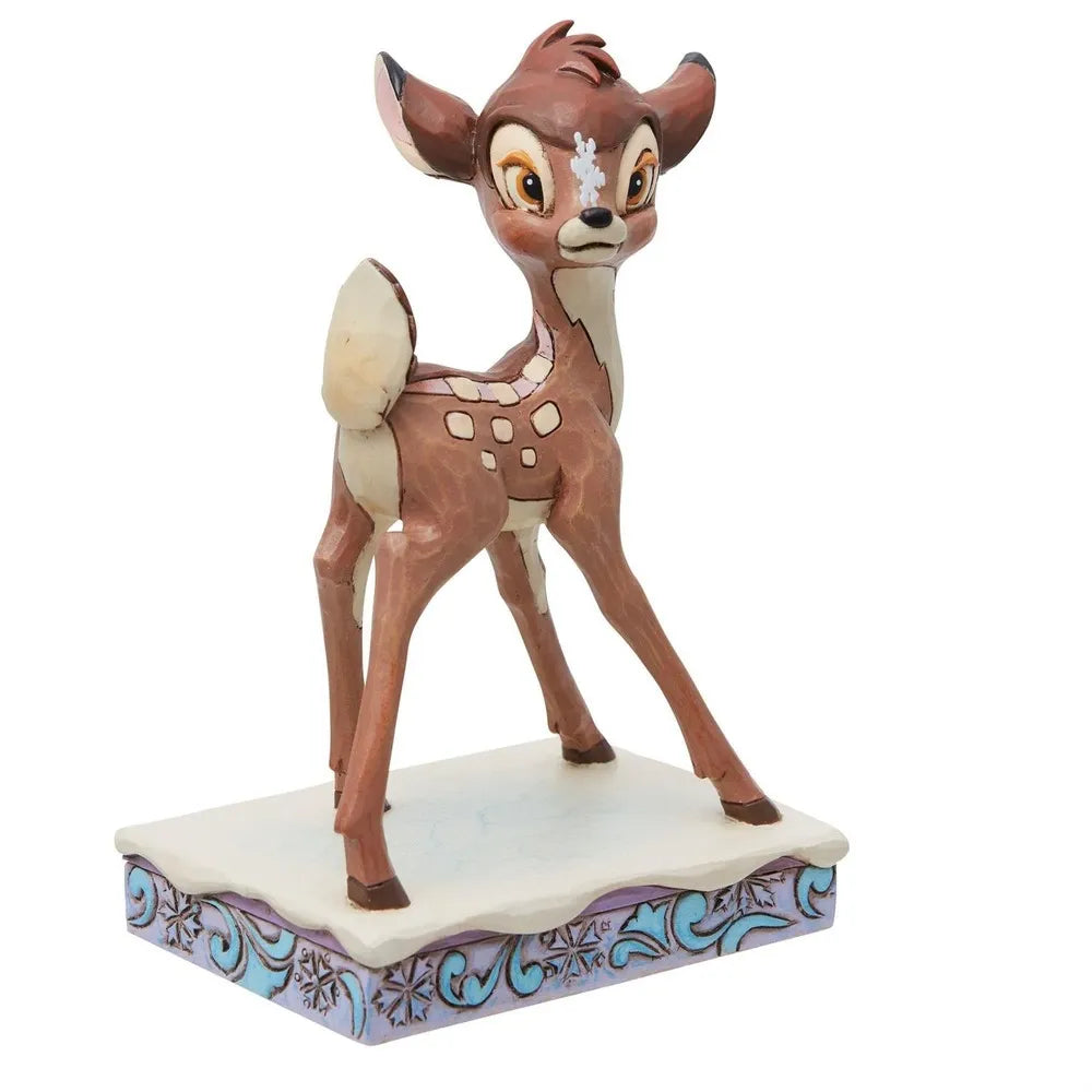 Jim Shore Disney Traditions - Bambi Christmas - Frosted Fawn