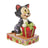 Jim Shore Disney Traditions - Pinocchio - Figaro Festive Feline