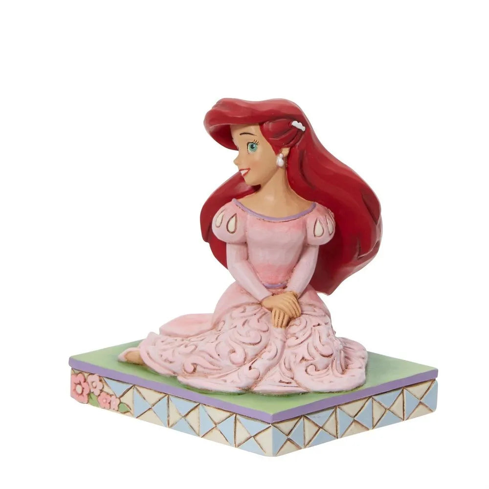 Jim Shore Disney Traditions - The Little Mermaid Ariel - Confident and Curious Personality Pose