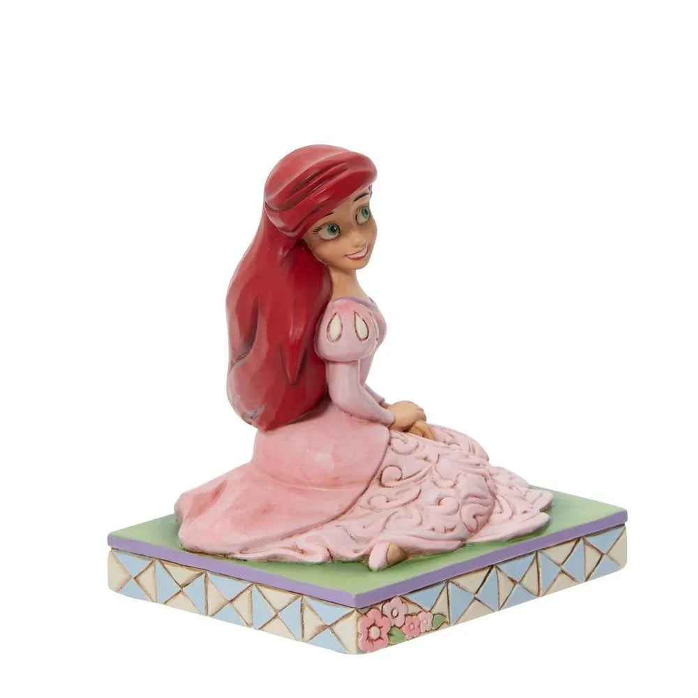 Jim Shore Disney Traditions - The Little Mermaid Ariel - Confident and Curious Personality Pose