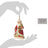 Jim Shore Heartwood Creek Worldwide Event Santa - Santa with Pear Tree Hanging Ornament