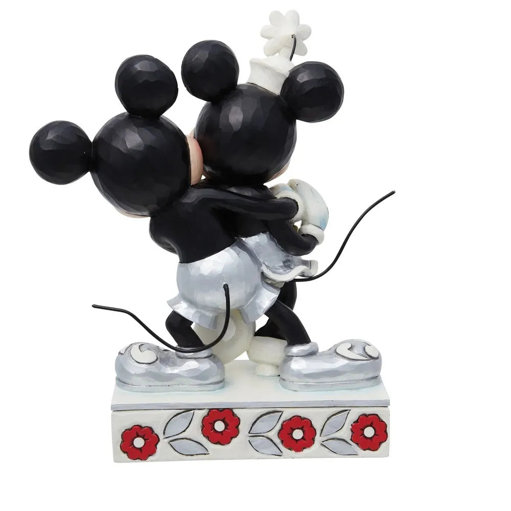 Jim Shore Disney Traditions D100 Special Edition Minnie and Mickey (Signed by Jim Shore)