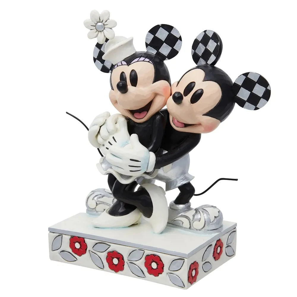 Jim Shore Disney Traditions D100 Special Edition Minnie and Mickey