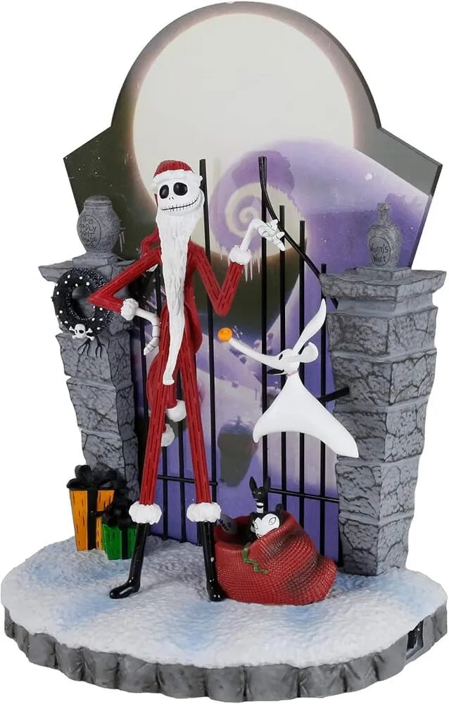 Disney Showcase - Nightmare Before Christmas Santa Jack with Gate