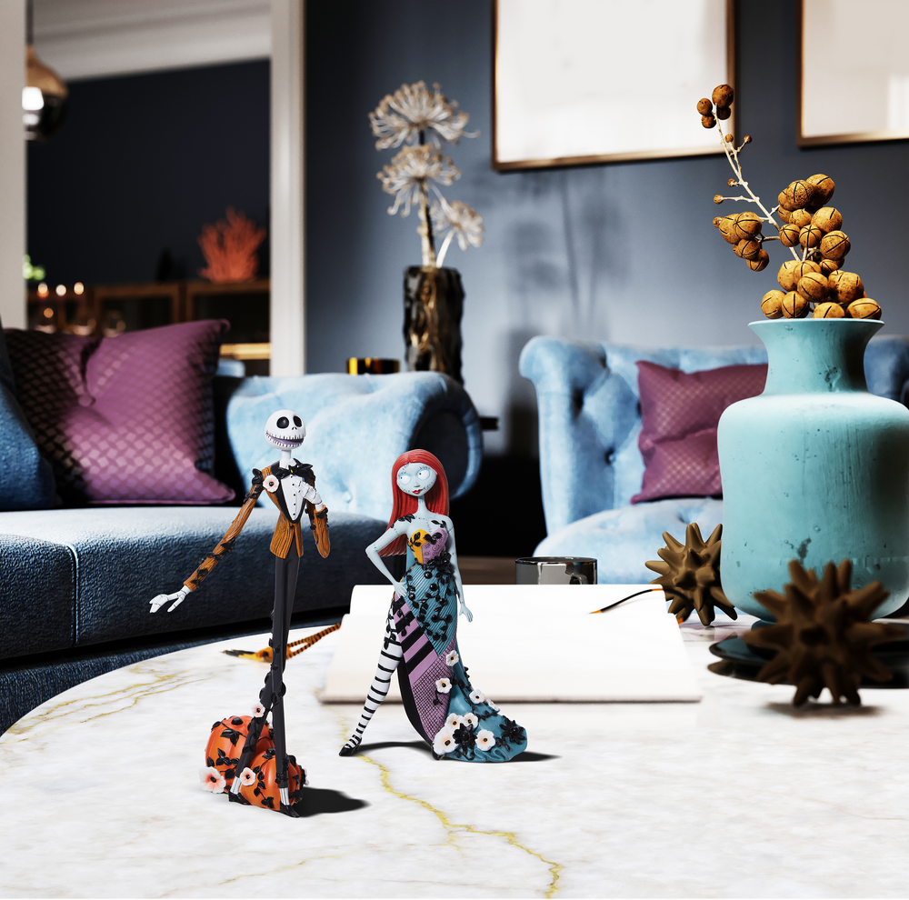Disney Showcase - Nightmare Before Christmas Botanical Jack Skellington