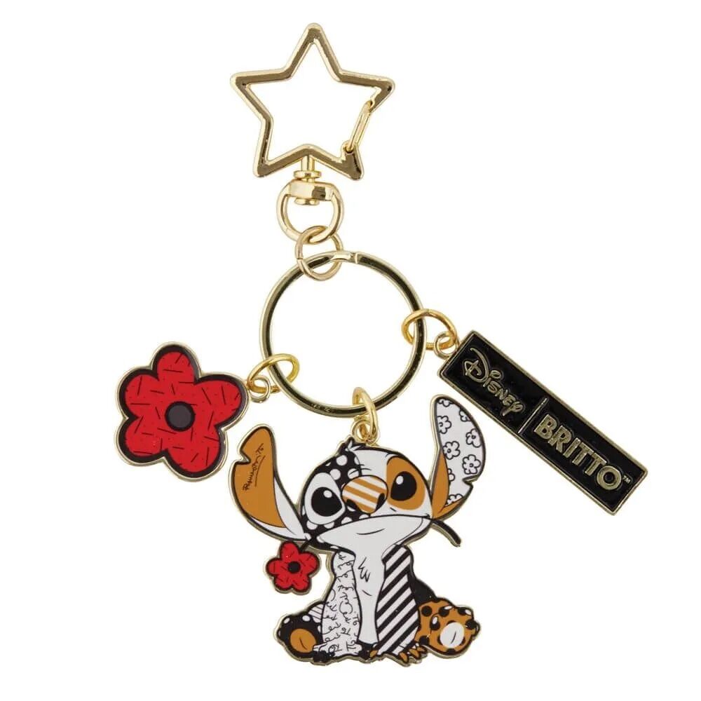 Disney Britto Midas Stitch Keychain