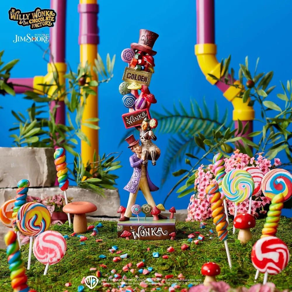 Willy Wonka by Jim Shore - Willy Wonka Stacked