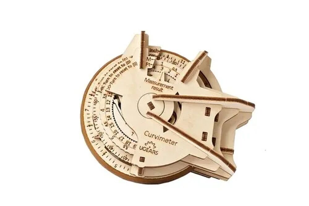 Ugears STEM Lab Wooden Model - Curvimeter