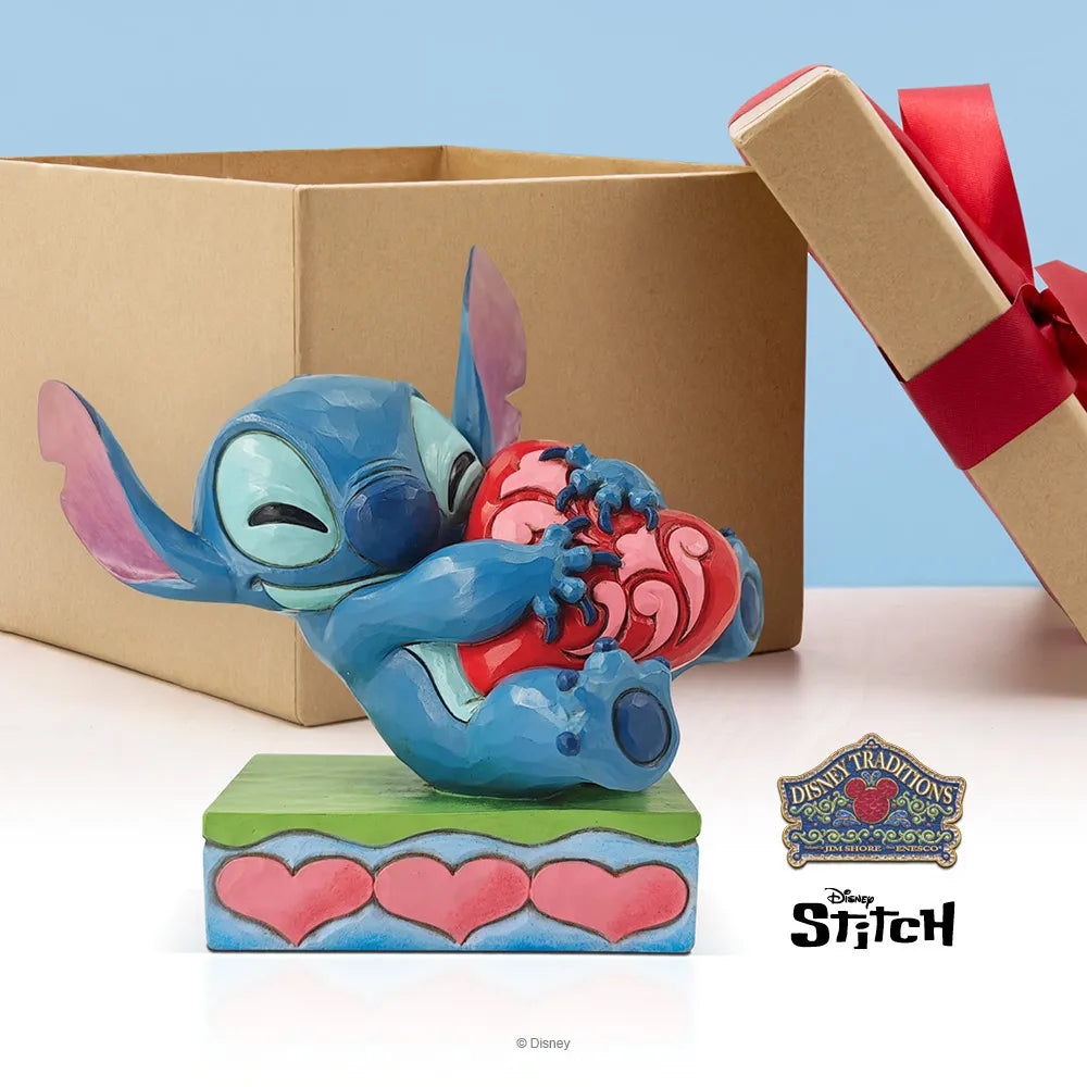 Jim Shore Disney Traditions - Stitch - Heart Struck
