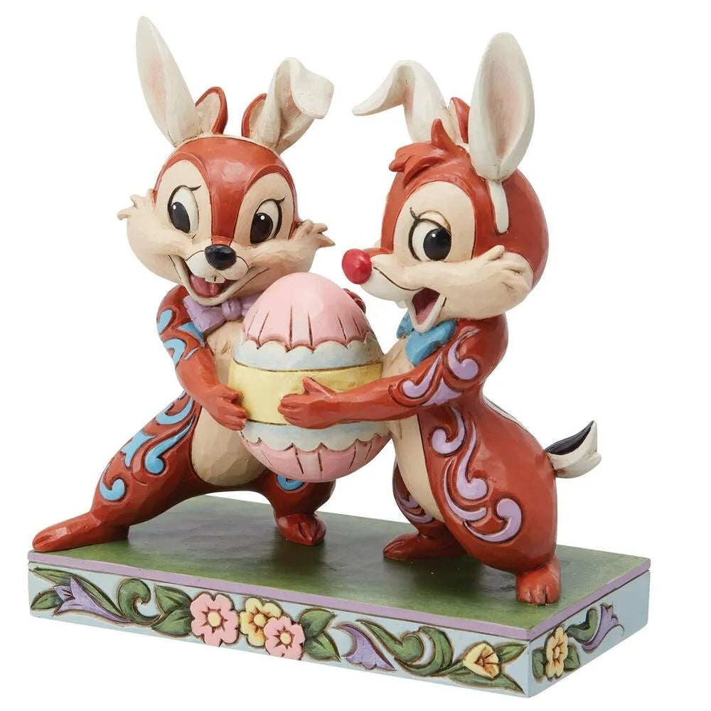 Jim Shore Disney Traditions - Chip 'n' Dale - Mischievous Bunnies