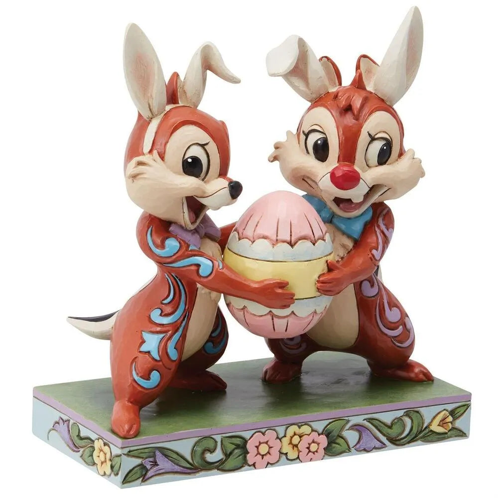 Jim Shore Disney Traditions - Chip 'n' Dale - Mischievous Bunnies