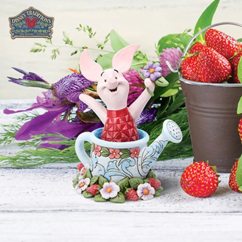 Jim Shore Disney Traditions - Winnie The Pooh - Piglet Picked For You
