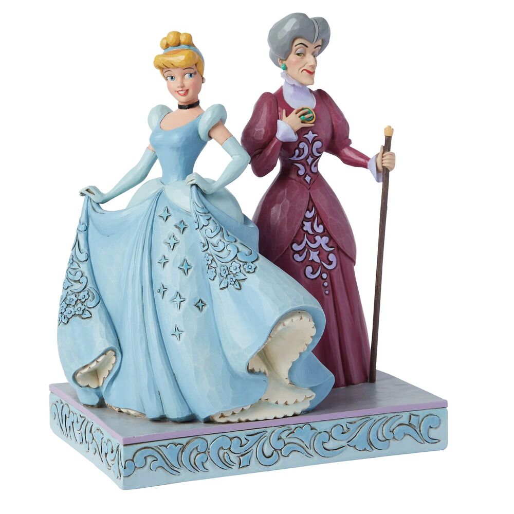 Jim Shore Disney Traditions - Cinderella vs. Lady Tremaine