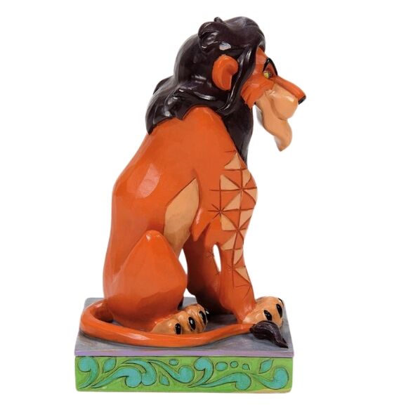 Jim Shore Disney Traditions - The Lion King Scar - Unfit Ruler Personality Pose