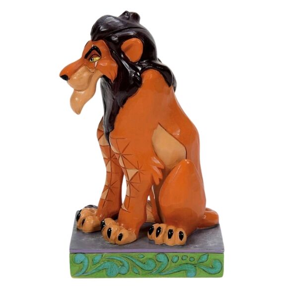 Jim Shore Disney Traditions - The Lion King Scar - Unfit Ruler Personality Pose
