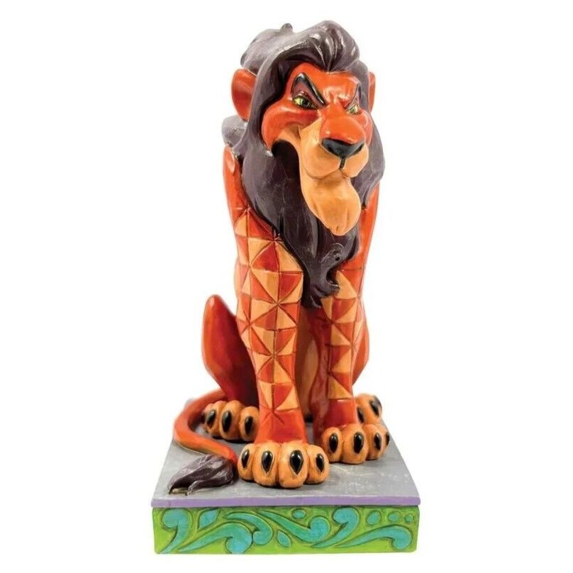 Jim Shore Disney Traditions - The Lion King Scar - Unfit Ruler Personality Pose