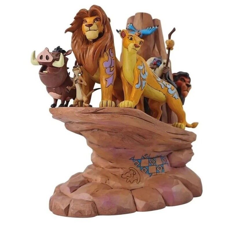 Jim Shore Disney Traditions - The Lion King - Pride Rock Carved In Stone