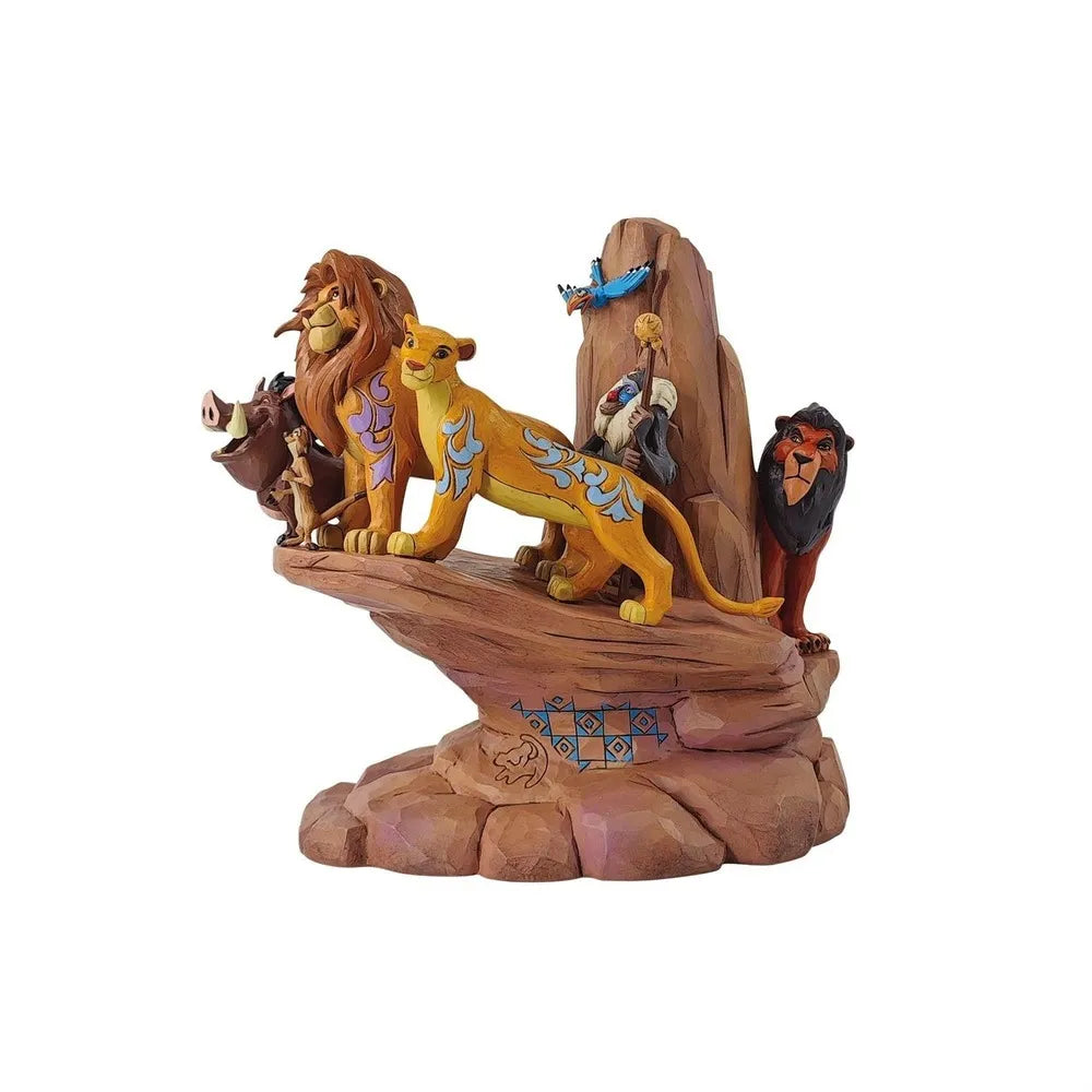 Jim Shore Disney Traditions - The Lion King - Pride Rock Carved In Stone