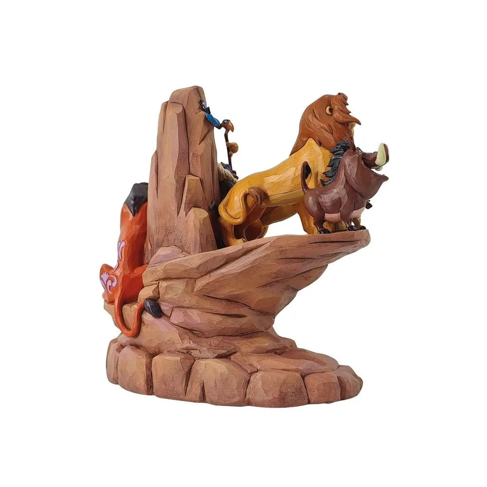 Jim Shore Disney Traditions - The Lion King - Pride Rock Carved In Stone
