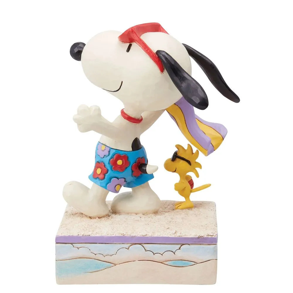 Peanuts by Jim Shore - Snoopy & Woodstock Beach Day