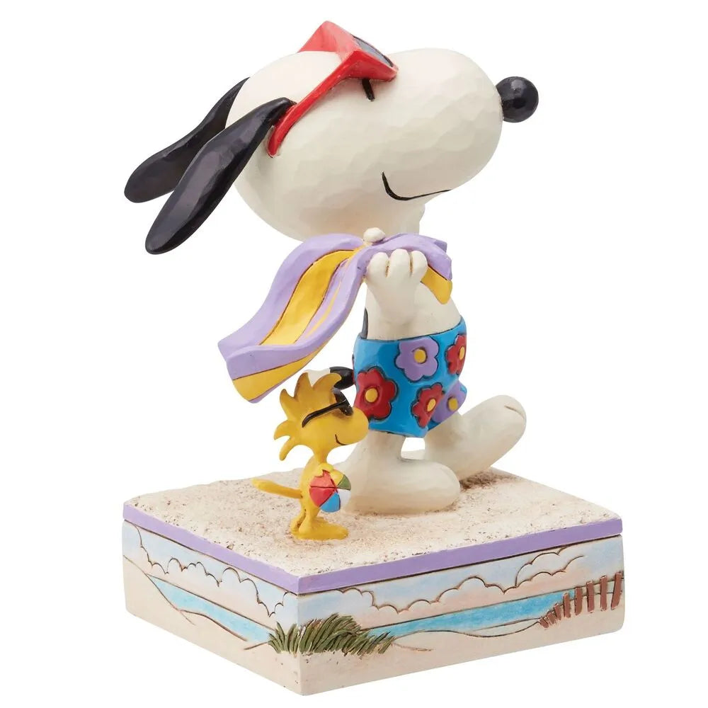 Peanuts by Jim Shore - Snoopy & Woodstock Beach Day