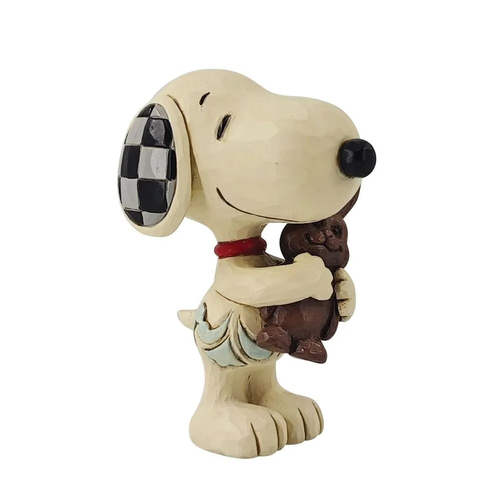 Peanuts by Jim Shore - Snoopy With Chocolate Bunny Mini Figurine