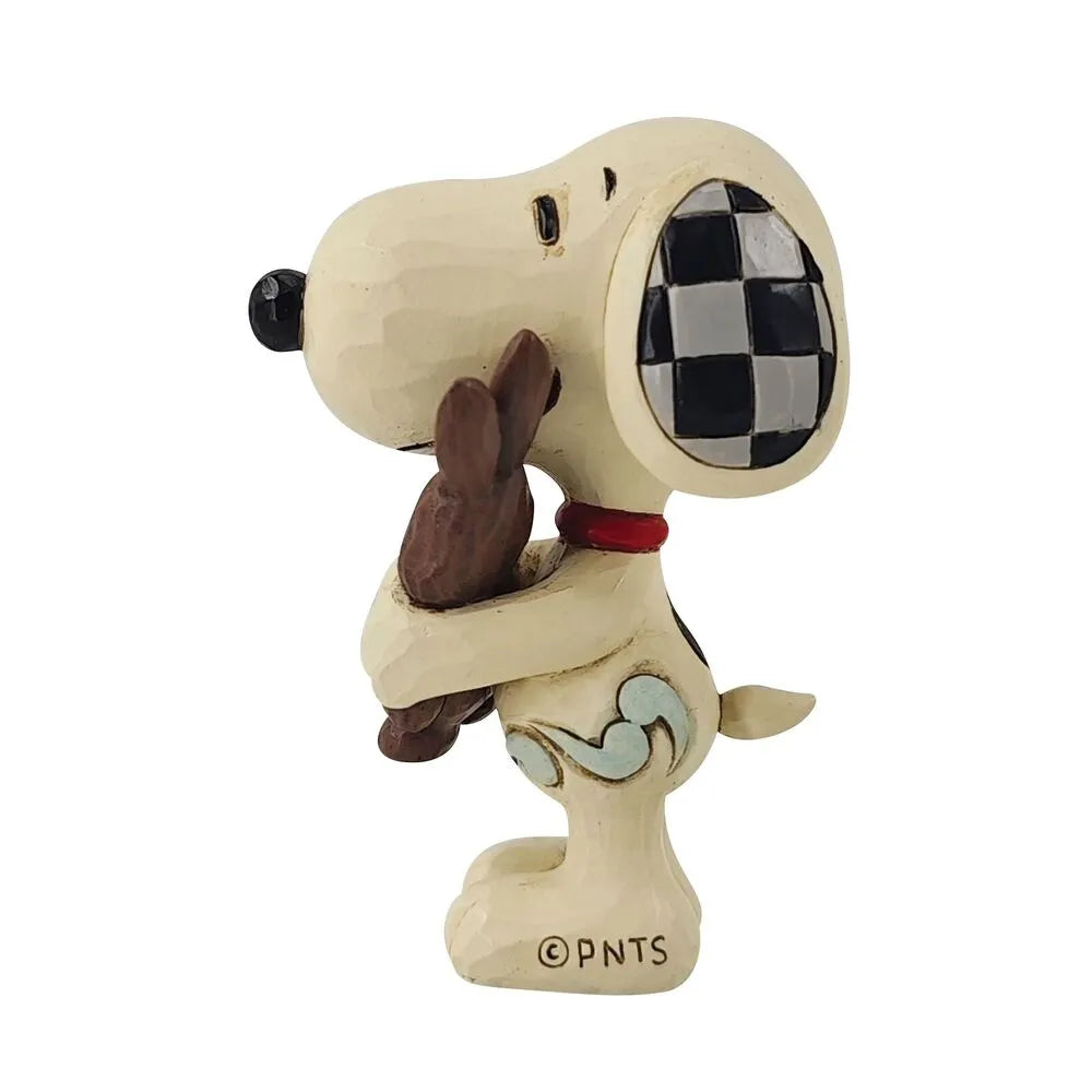 Peanuts by Jim Shore - Snoopy With Chocolate Bunny Mini Figurine