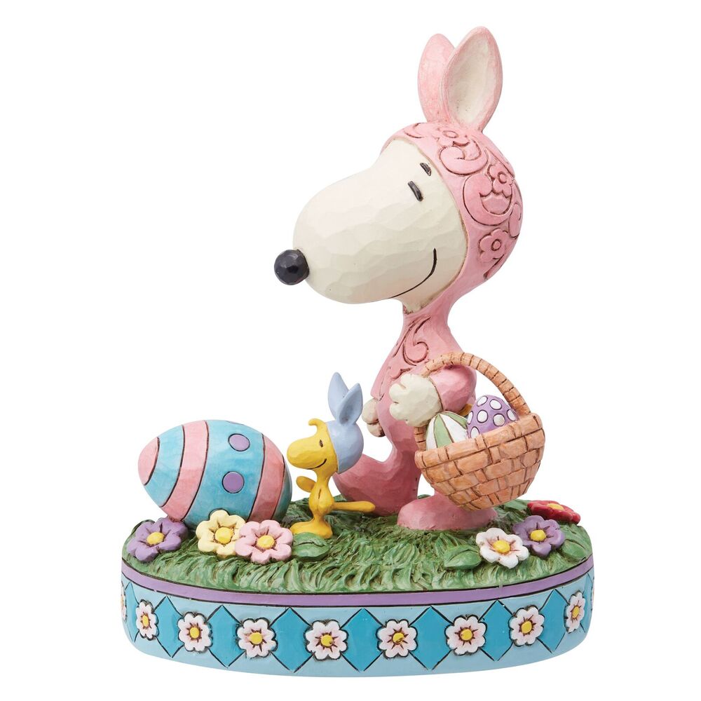 Peanuts by Jim Shore - Snoopy & Woodstock Easter Bunnies