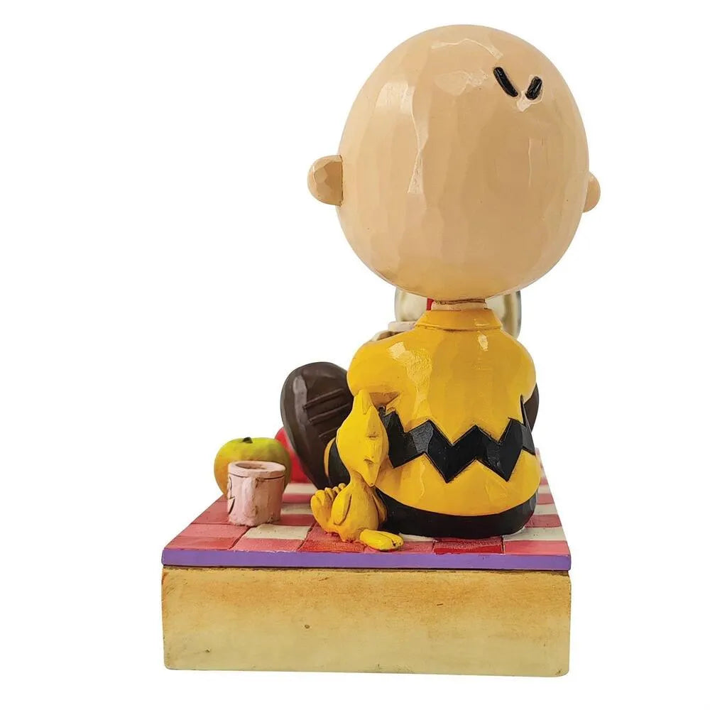 Peanuts by Jim Shore - Snoopy Woodstock & Charlie Picnic
