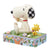 Peanuts by Jim Shore - Snoopy & Woodstock Eating Icecream