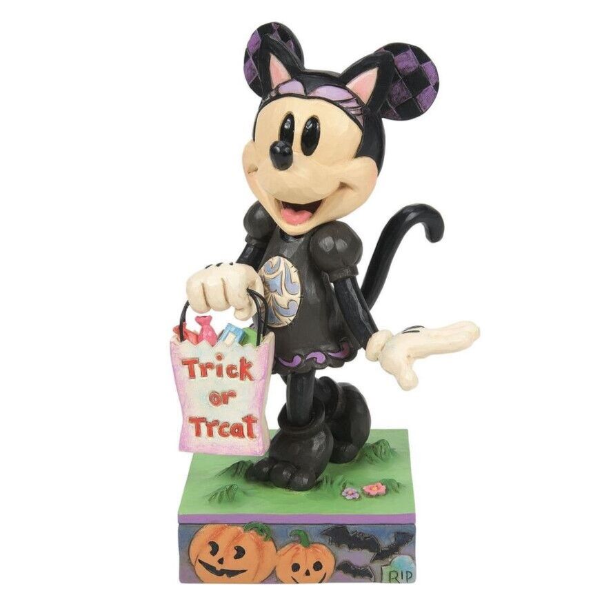 Jim Shore Disney Traditions - Minnie Black Cat Costume