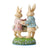 Jim Shore Heartwood Creek - Bunny Couple with Basket