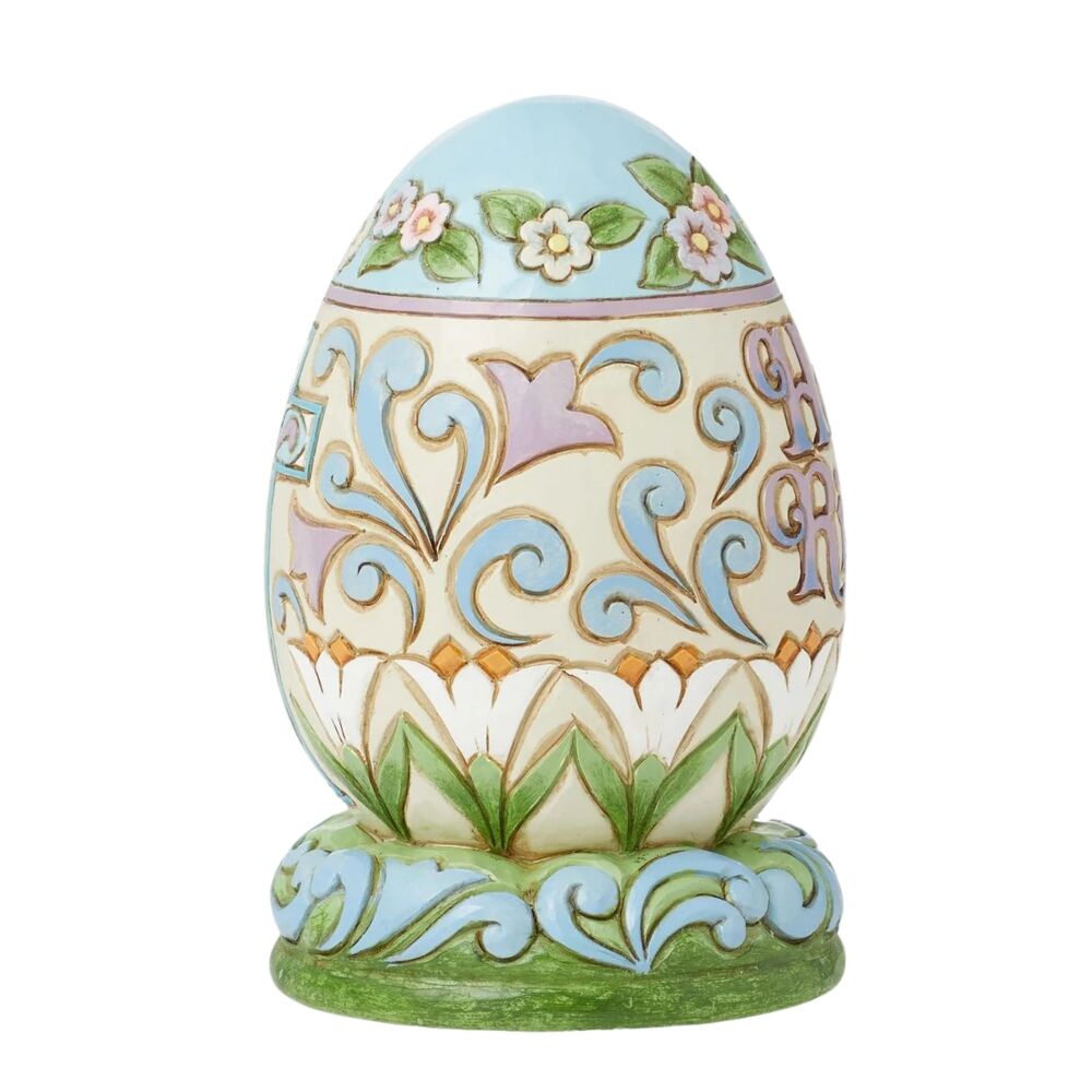 Jim Shore Heartwood Creek - He Is Risen Easter Egg