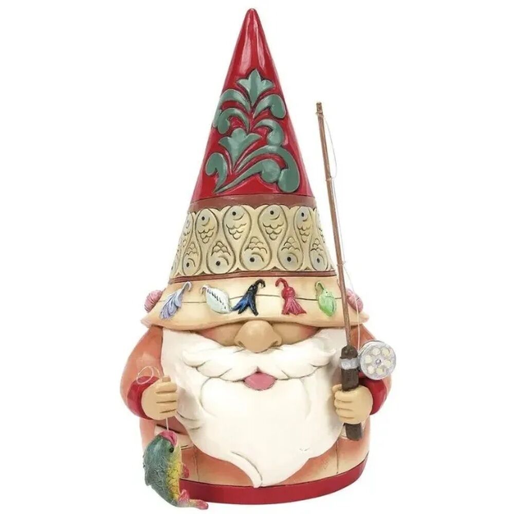 Jim Shore Heartwood Creek Gnomes - Fishing