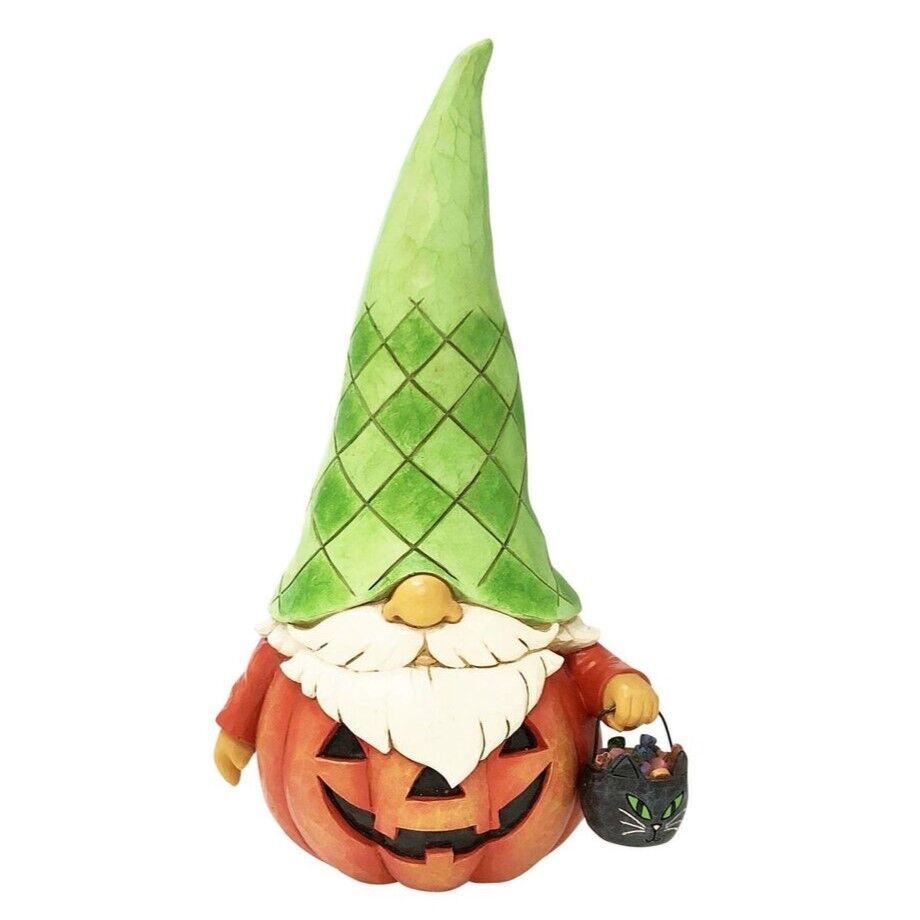 Jim Shore Heartwood Creek - Gnome Pumpkin