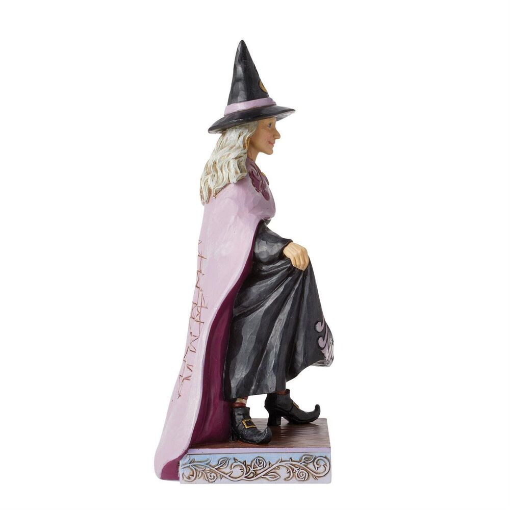 Jim Shore Heartwood Creek Halloween - Witch with Pumpkins Skirt